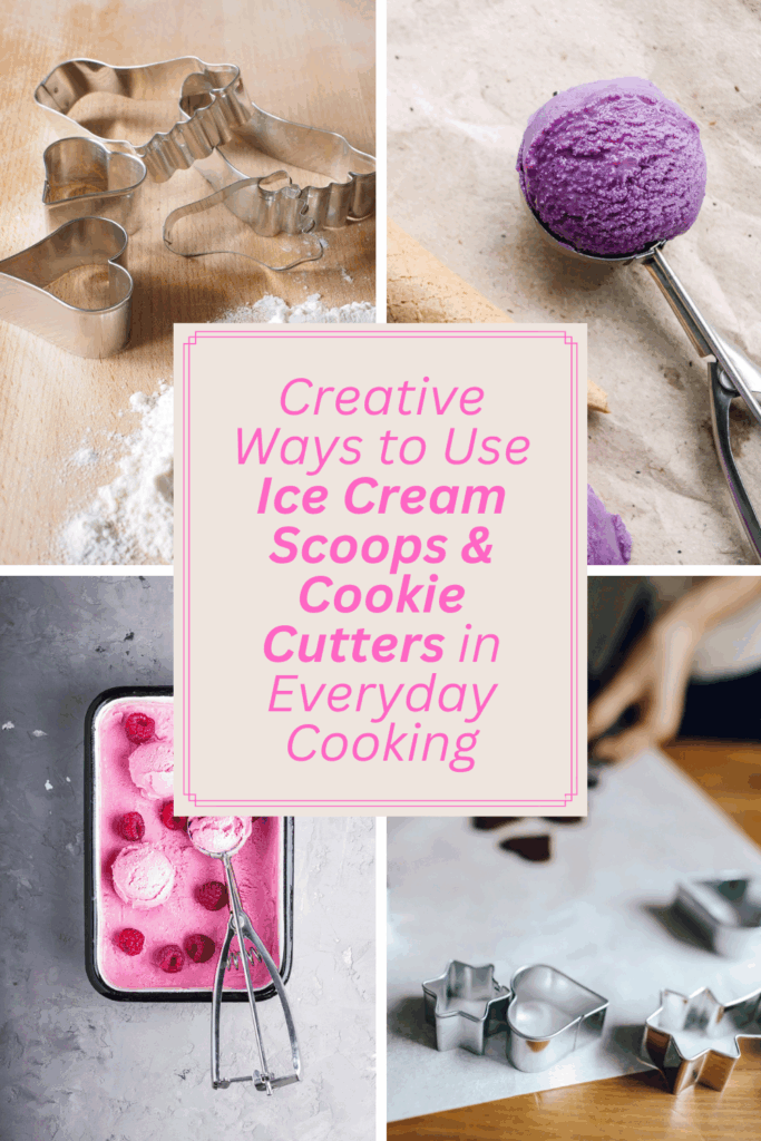Who says cookie cutters and ice cream scoops are only for baking? Learn fun, easy, and practical ways to use these tools for everyday cooking — from portioning perfect muffins to shaping pancakes and snacks for kids. I’ve also included my favorite Amazon picks for stainless-steel cookie cutters and scoops (no extra cost to you!). Click to see all the creative ideas that will make meal prep faster, cleaner, and more fun for the whole family.