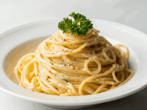 Creamy Garlic Alfredo Pasta with Butter & Parmesan — Easy Italian-Inspired Weeknight Dinner