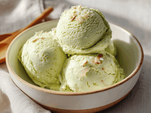 No-Churn Avocado Coconut Ice Cream — Dairy-Free, Creamy Summer Dessert