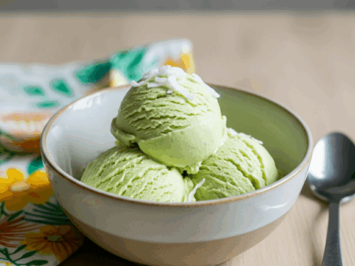 No-Churn Avocado Coconut Ice Cream — Dairy-Free, Creamy Summer Dessert