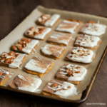 Homemade churro toffee, Copycat Disney treats, Cinnamon sugar toffee recipe, Easy holiday candy