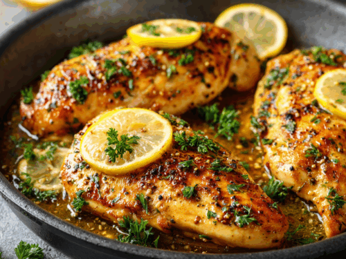 Moist Lemon Pepper Chicken Breast – Quick Healthy Weeknight Recipe