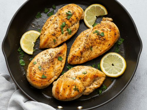 Moist Lemon Pepper Chicken Breast – Quick Healthy Weeknight Recipe