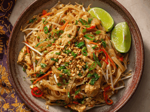 Quick and Easy Chicken Pad Thai – Authentic, Flavorful, and Perfect for Families