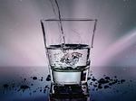 water, glass, liquid, wet, refreshment, diamond, splash, water glass, drop of water, fresh, light effect, nature, blow, gems, luxury, wealth, ice cubes, diamond shape, drink, drinking glass, sparkling water